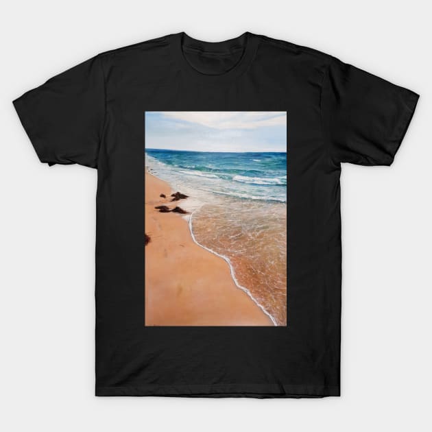 A walk on the beach T-Shirt by Chrisprint74